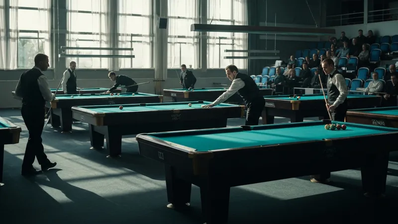 Les grandes compétitions de billard
