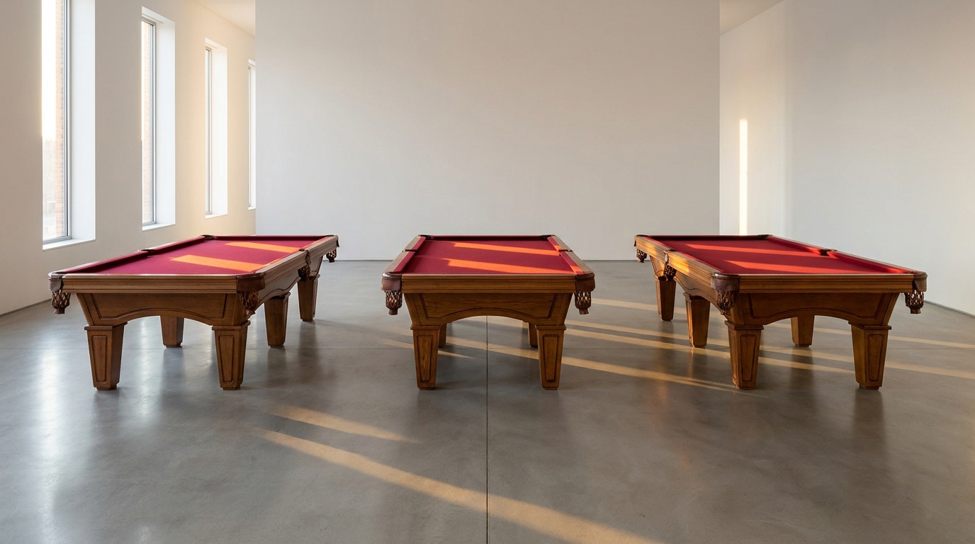 Billard français carambole pour jeu de précision